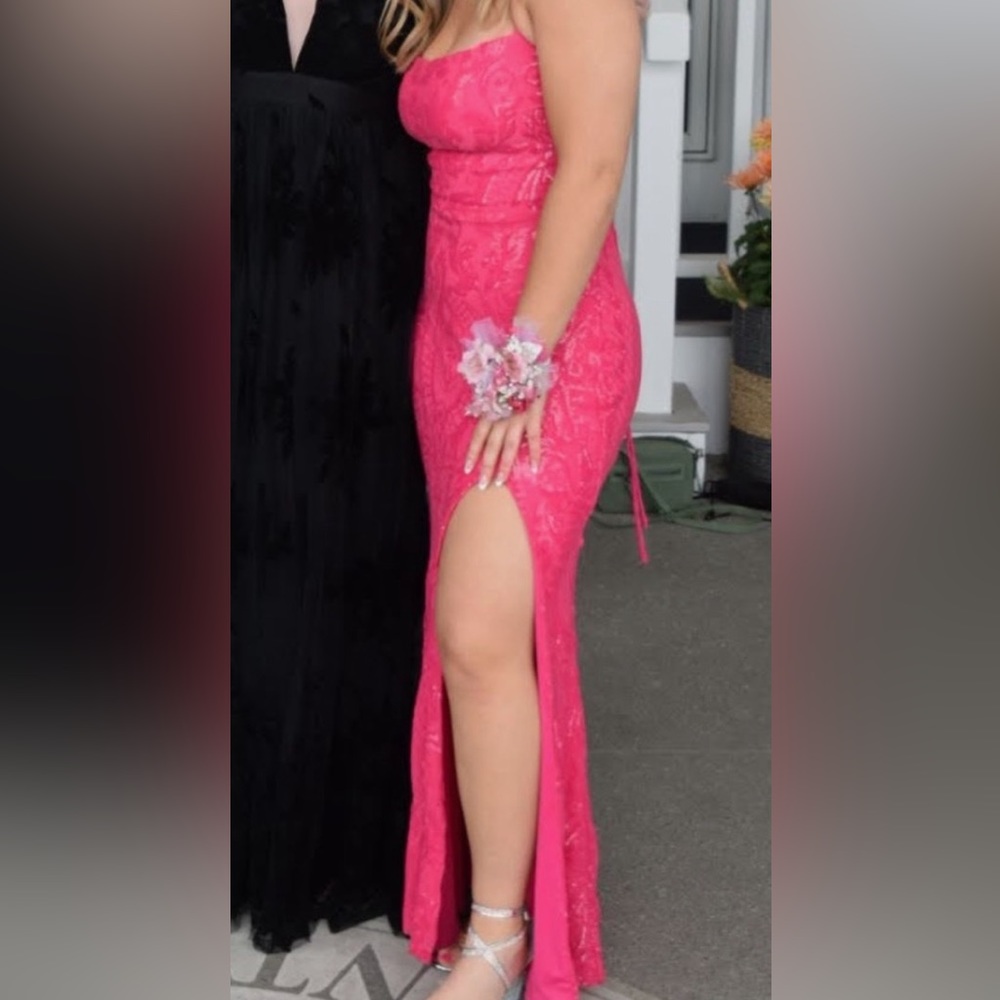 Pink Prom Dress - Picture 3 of 5